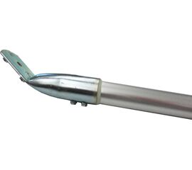 Aluminiumstiel mit montiertem Patenthalter für Hygienebesen