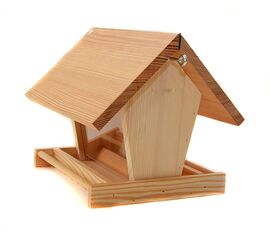 Vogelhaus aus Fichtenholz